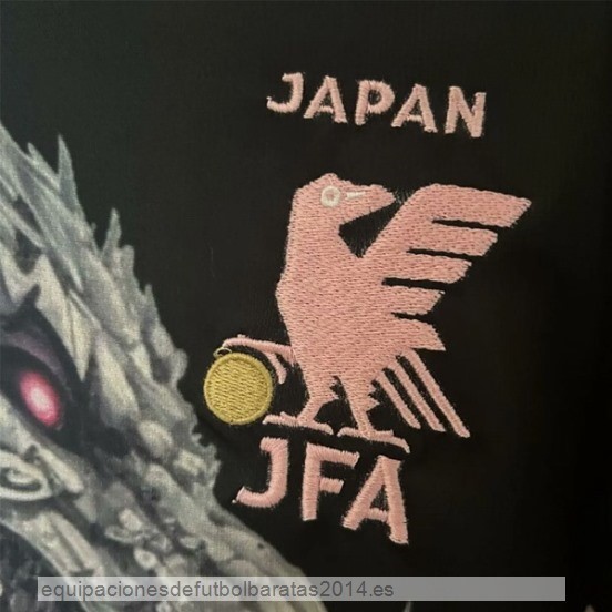 Nuevo Tailandia Especial Camiseta Japon 2024 Negro Rosa Baratas